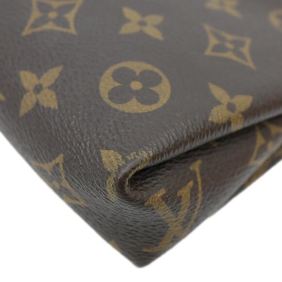 Louis Vuitton  Pallas Monogram Canvas Clutch Crossbody Bag Black - Picture 8 of 13